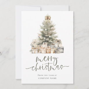 Tree Company logo 2026 Calendar Merry Christmas Holiday Card