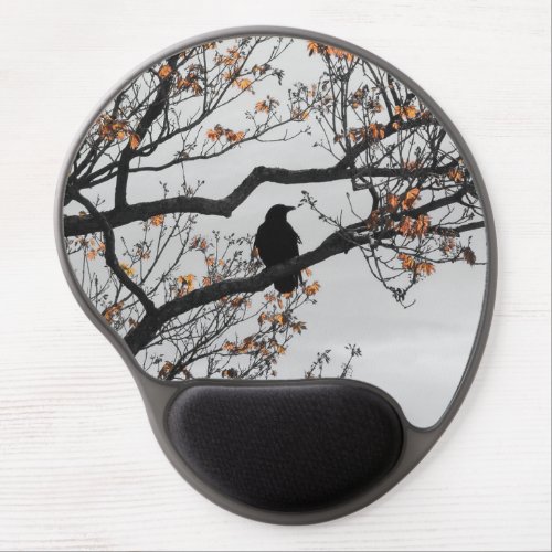 Tree Crow Gel Mouse Pad