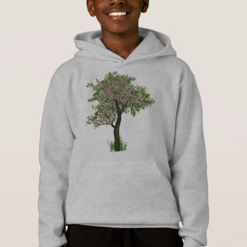 tree deciduous tree blossom hoodie