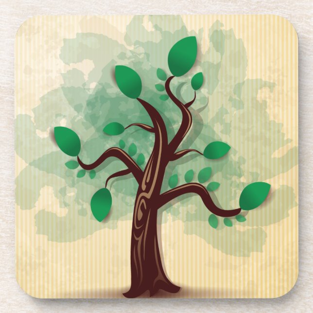 Tree Drink Coaster (Front)