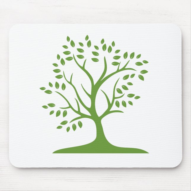 Tree Eco Mouse Pad (Front)