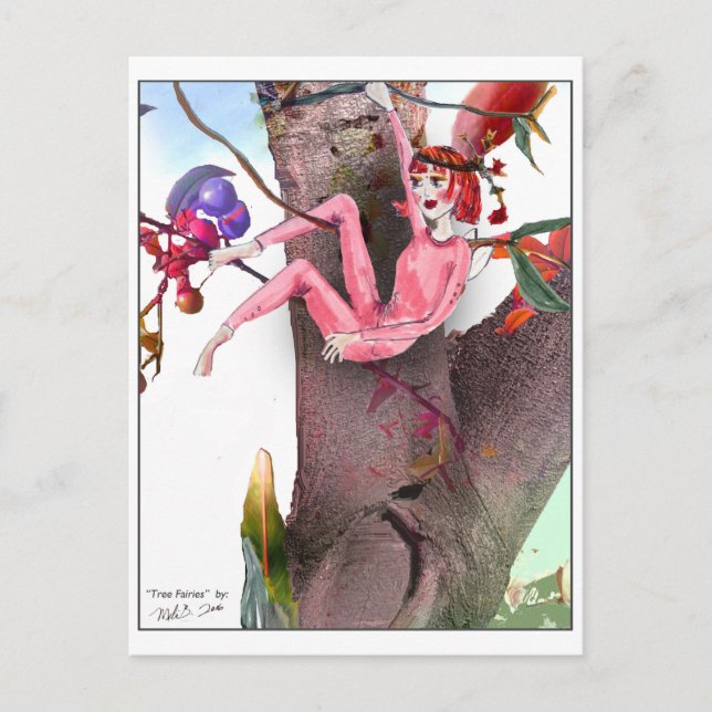 Tree Fairies 5 Postcard (Front)