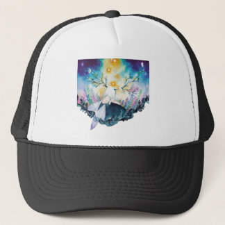 Tree Fairy Digital Art Trucker Hat