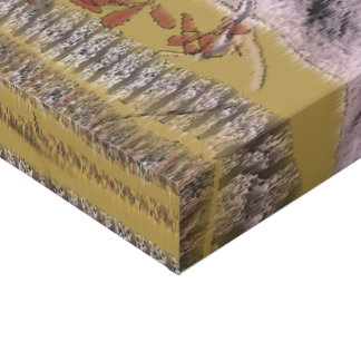 Tree Fall Autumn Leaves Picture Transfer to Canvas