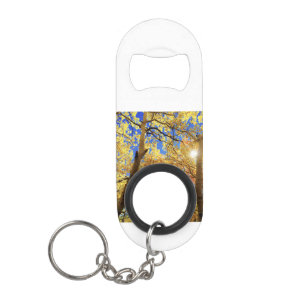Tree Fall Nature Landscapes Sky Destiny Destiny'S Keychain Bottle Opener