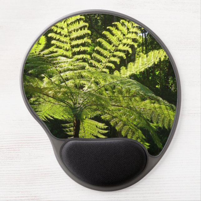 Tree Fern in the Rainforest Gel Mouse Pad (Front)
