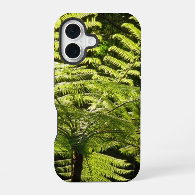 Tree Fern in the Rainforest Iphone Case (Back)