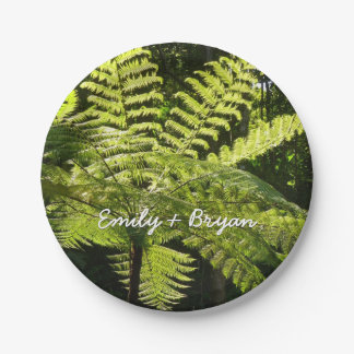 Tree Fern in the Rainforest Paper Plates