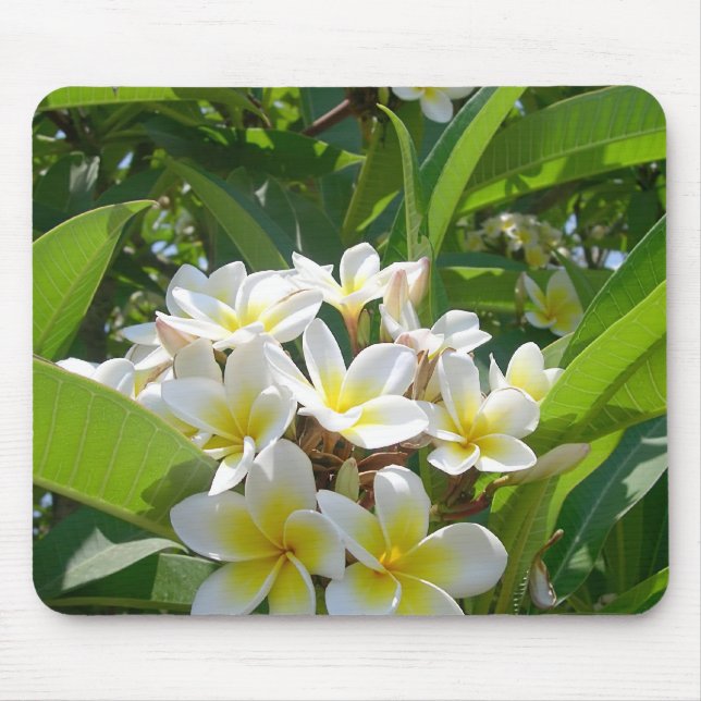 Tree Flowers Mouse Pad (Front)