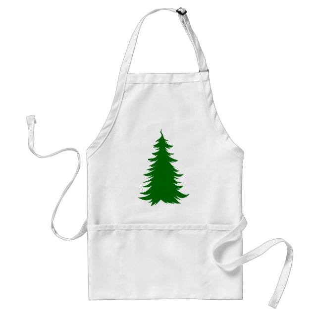 Tree for Christmas Adult Apron (Front)