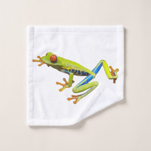 Tree Frog Bath Towel Set