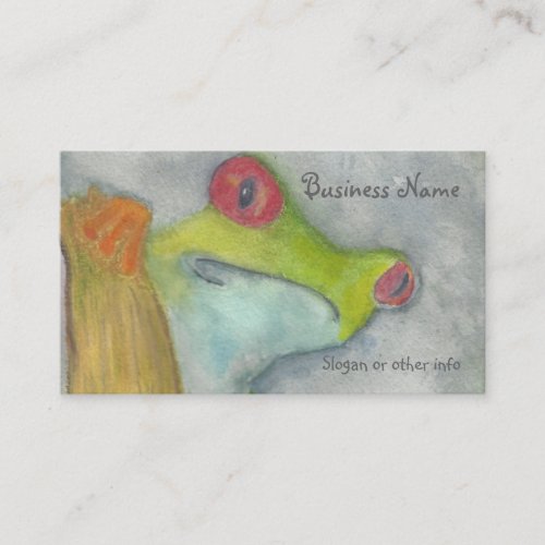 Tree Frog Business Card
