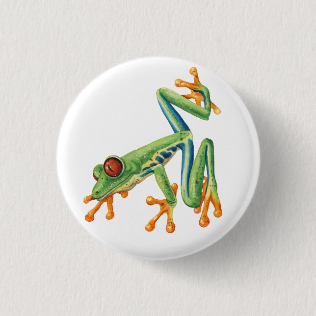Tree frog button (Front)