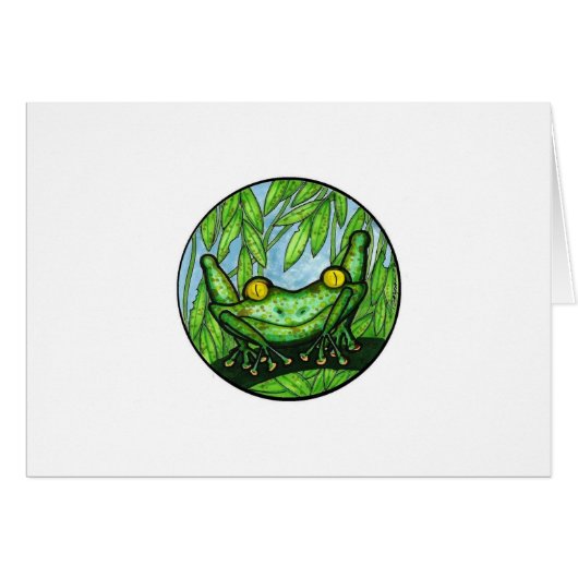 Tree Frog Cards (Front Horizontal)