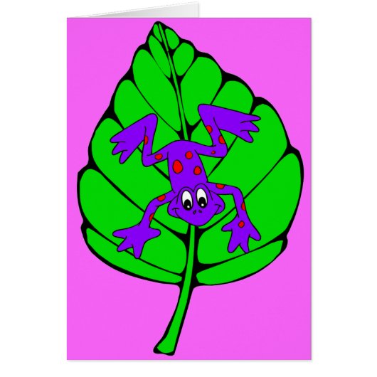 tree frog cards (Front)