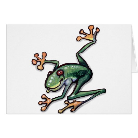 Tree Frog Cards (Front Horizontal)