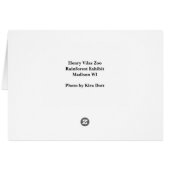 Tree Frog Cards (Back Horizontal)
