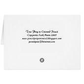 Tree Frog Cards (Back Horizontal)