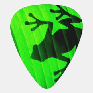 Tree Frog Guitar Pick