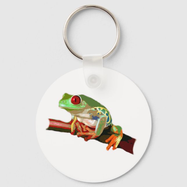 Tree Frog Keychain (Front)