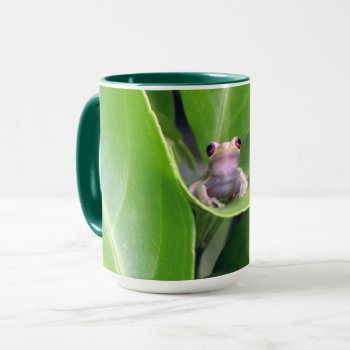 Tree Frog Mug - Pick Your Style! by CatsEyeViewGifts at Zazzle