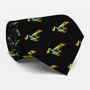 Tree Frog Neck Tie