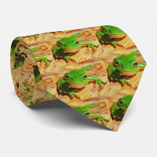 Tree frog neck tie (Rolled)