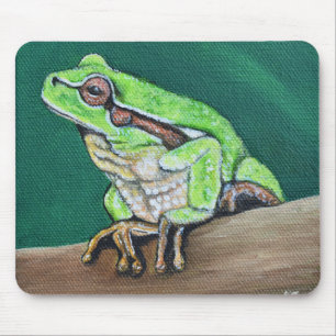 Tree Frog Painting Mouse Pad