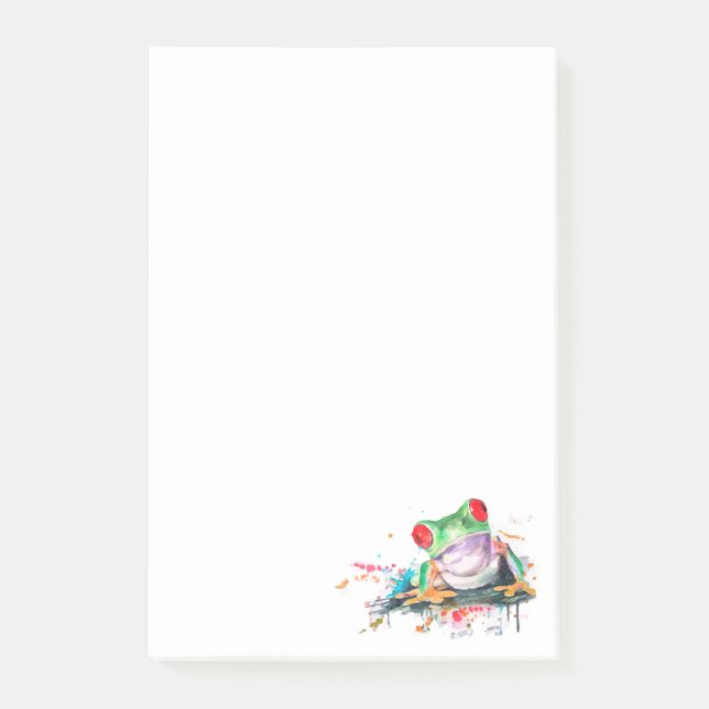 Tree Frog Post-it Notes (Front)