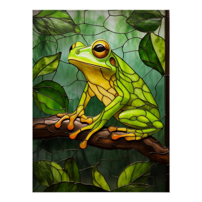 Tree Frog Poster (Front)