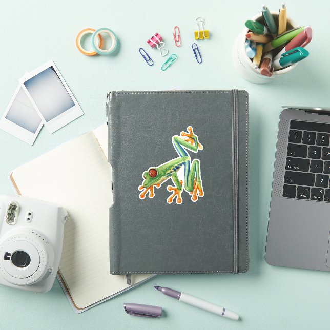 Tree frog sticker (iPad Cover)