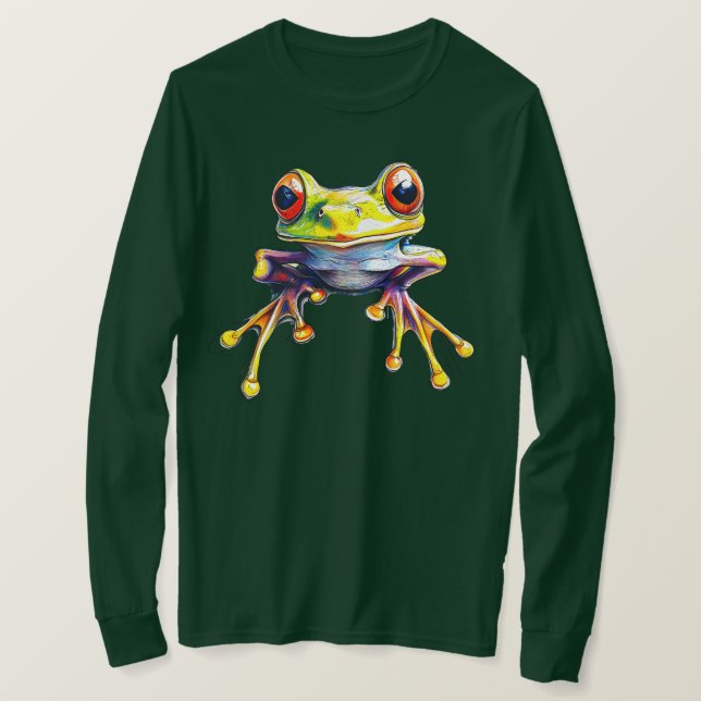 Tree Frog T-Shirt (Design Front)