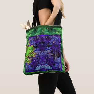 Tree Frog Tote Bag