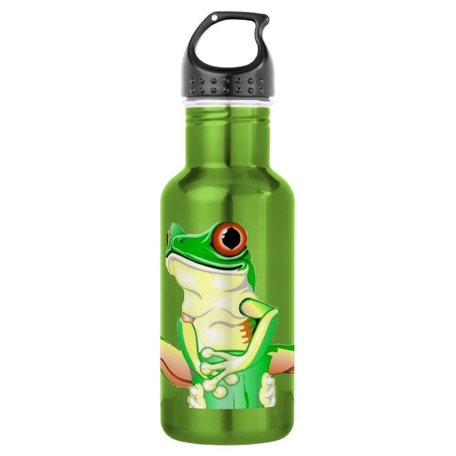 Tree Frog Water Bottle (Front)