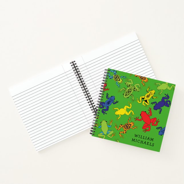 Tree Frogs Cute Kid's Notebook (Inside)