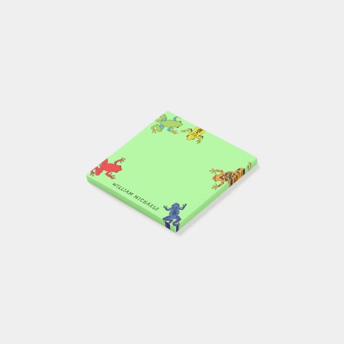 Tree Frogs Cute Kids Post_it Notes