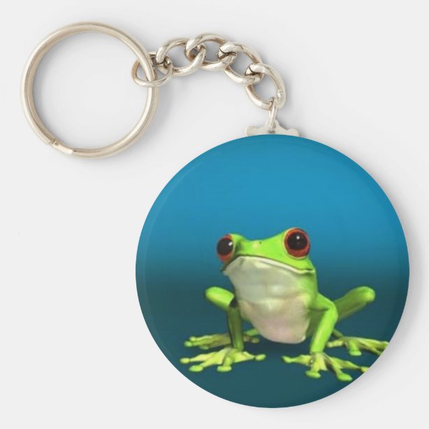 Frog Keychains No Minimum Quantity Zazzle
