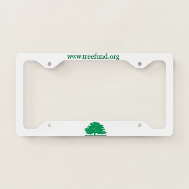 TREE Fund license frame A (Front)