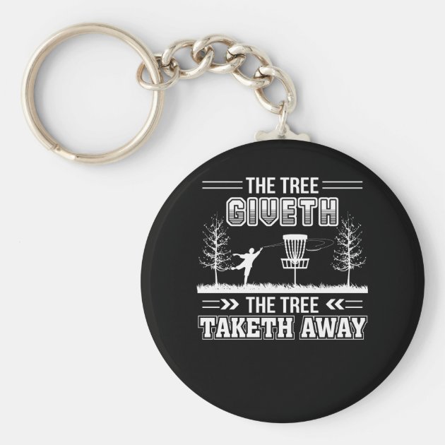 disc golf keychain
