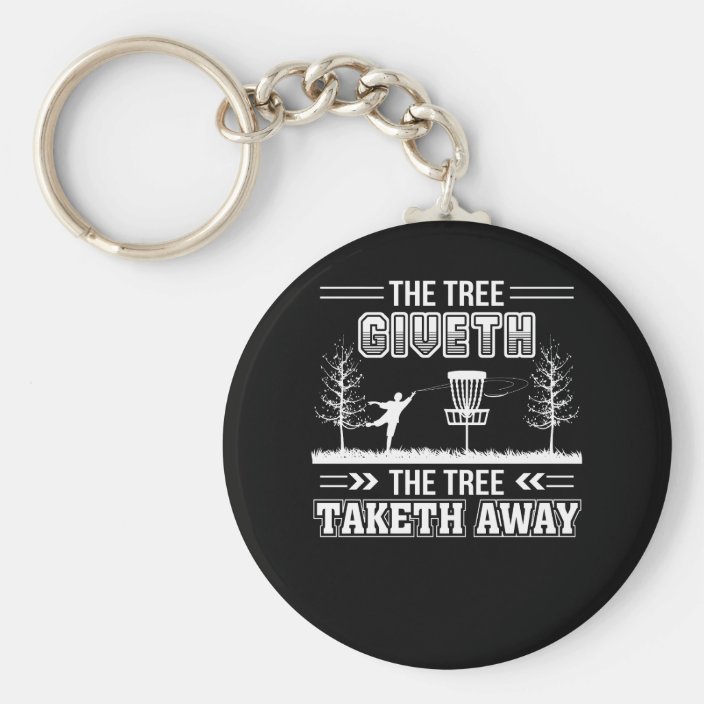 disc golf keychain