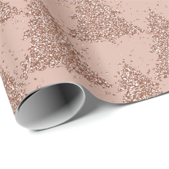 rose gold christmas wrapping paper