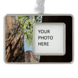 Tree Growing Between Rocks at Zion National Park Christmas Ornament