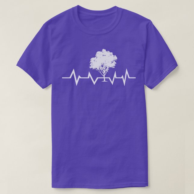Tree Heartbeat Outr Nature 2 T-Shirt (Design Front)