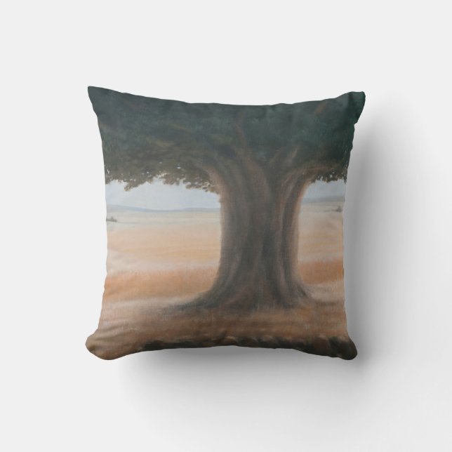 Tree Holwell 2012 Throw Pillow (Front)
