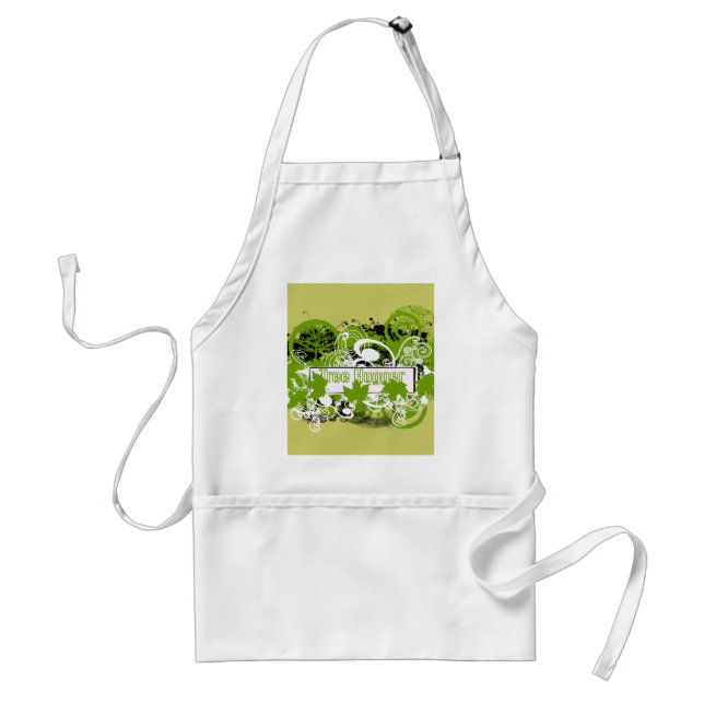 Tree Hugger Adult Apron (Front)
