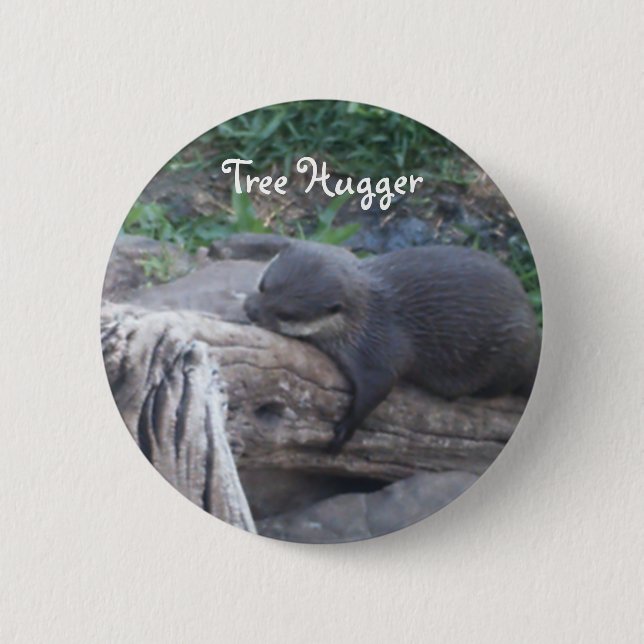 Tree Hugger Button (Front)