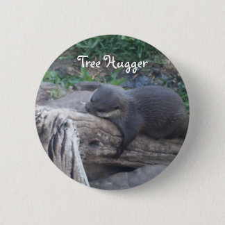 Tree Hugger Button