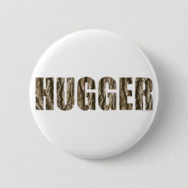 Tree Hugger Button (Front)