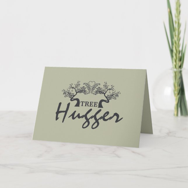 Tree Hugger Card (Front)