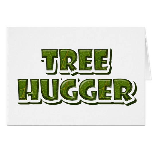 Tree Hugger Cards (Front Horizontal)